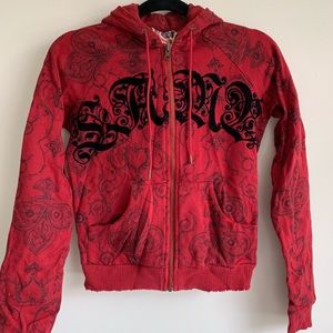 FINAL PRICE Lamb Gwen Stefani gothic print hoodie